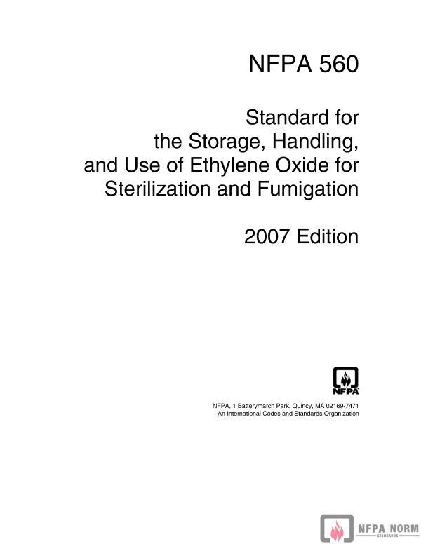 NFPA 560 PDF NFPA 560 PDF